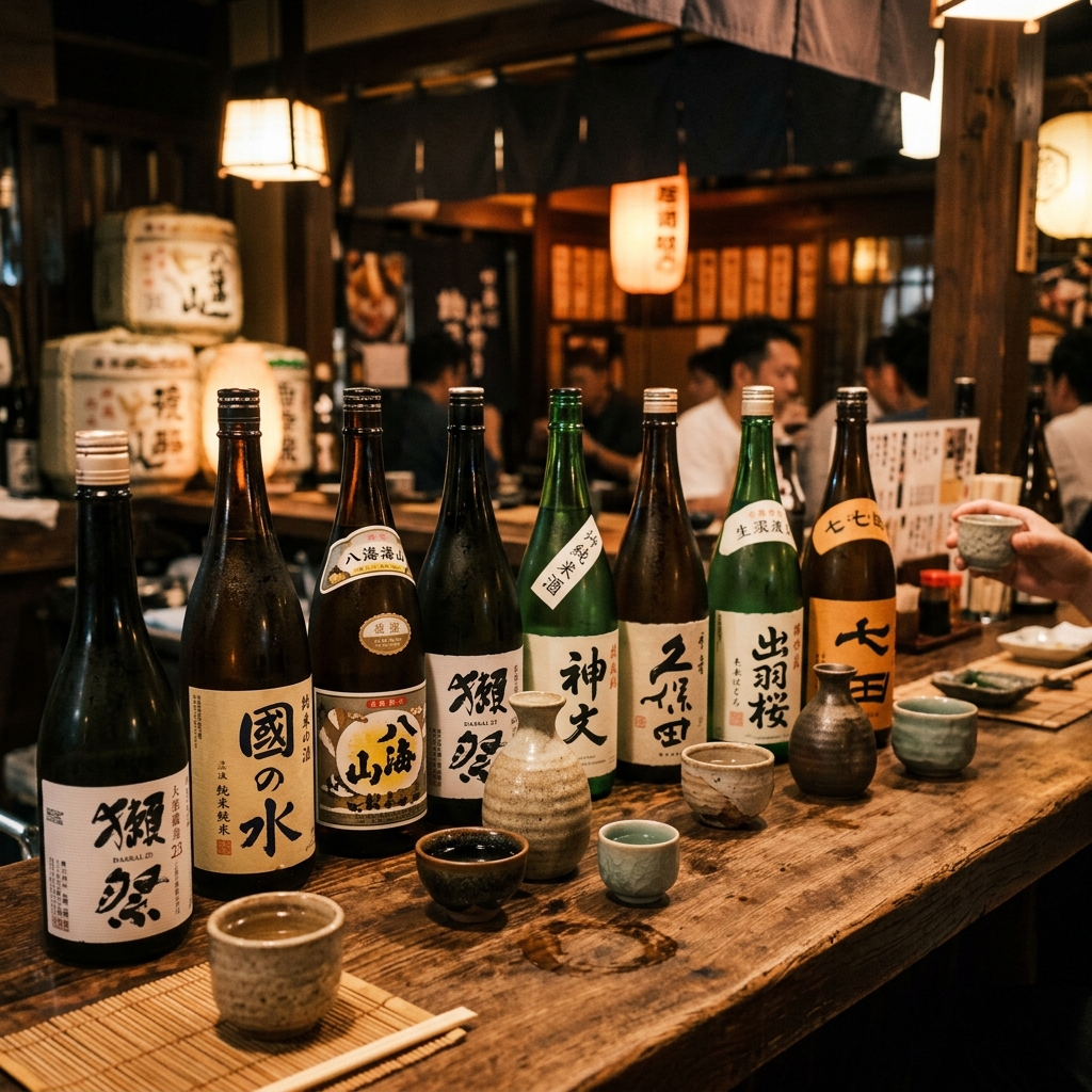希少な日本酒コレクション